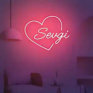 Led Neon Sevgi