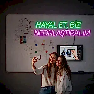 Hayal Et Biz Neonlaştıralım Kişiye Özel Tasarım Led Neon Tabela
